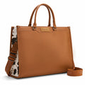 Wrangler Carry-All Large Tote Work Tote /Crossbody - Cow Print