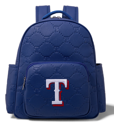 Montana West MLB Texas Rangers Team Backpack -- Blue