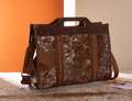 Wrangler Genuine Cowhide Carry-All Cowhide Large Tote /Crossbody