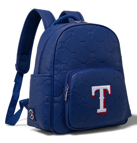 Montana West MLB Texas Rangers Team Backpack -- Blue