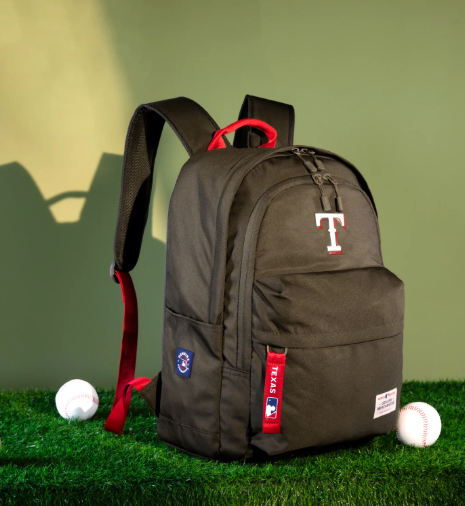 Montana West MLB Texas Rangers Laptop Backpack -- Olive Green