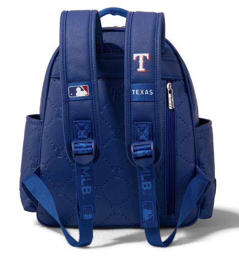 Montana West MLB Texas Rangers Team Backpack -- Blue