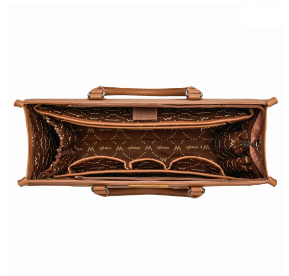 Cow Turquioise Wrangler Carry All Work Crossbody w/ Tumbler Pocket