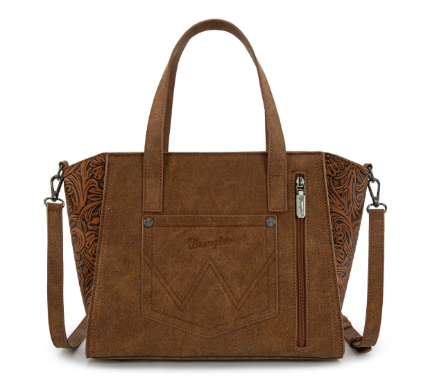 Brown Wrangler Hair On Cowhide Crossbody