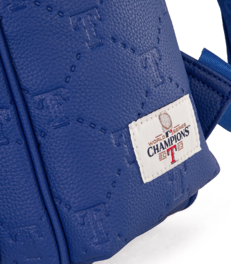 Montana West MLB Texas Rangers Team Backpack -- Blue