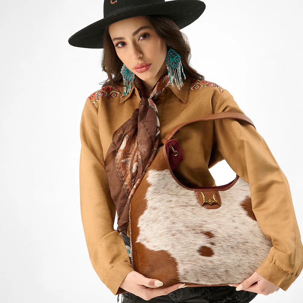 Loyal West Cowhide/Calfskin Conceal Carry Handbag