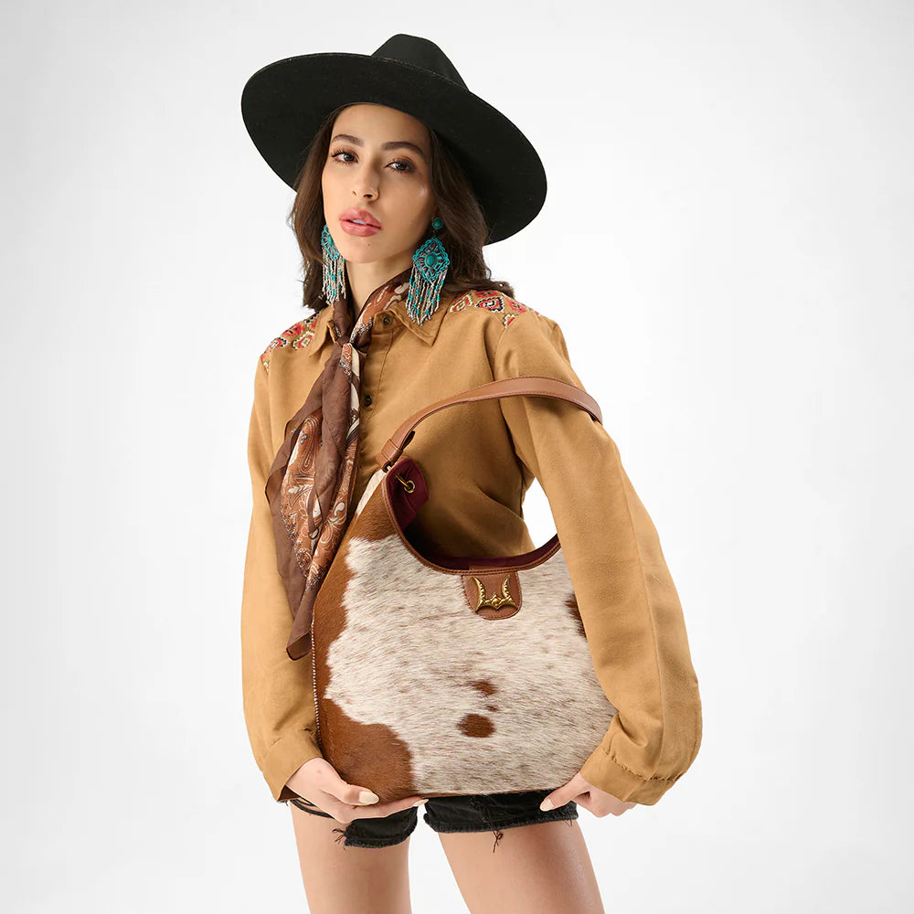 Loyal West Cowhide/Calfskin Conceal Carry Handbag