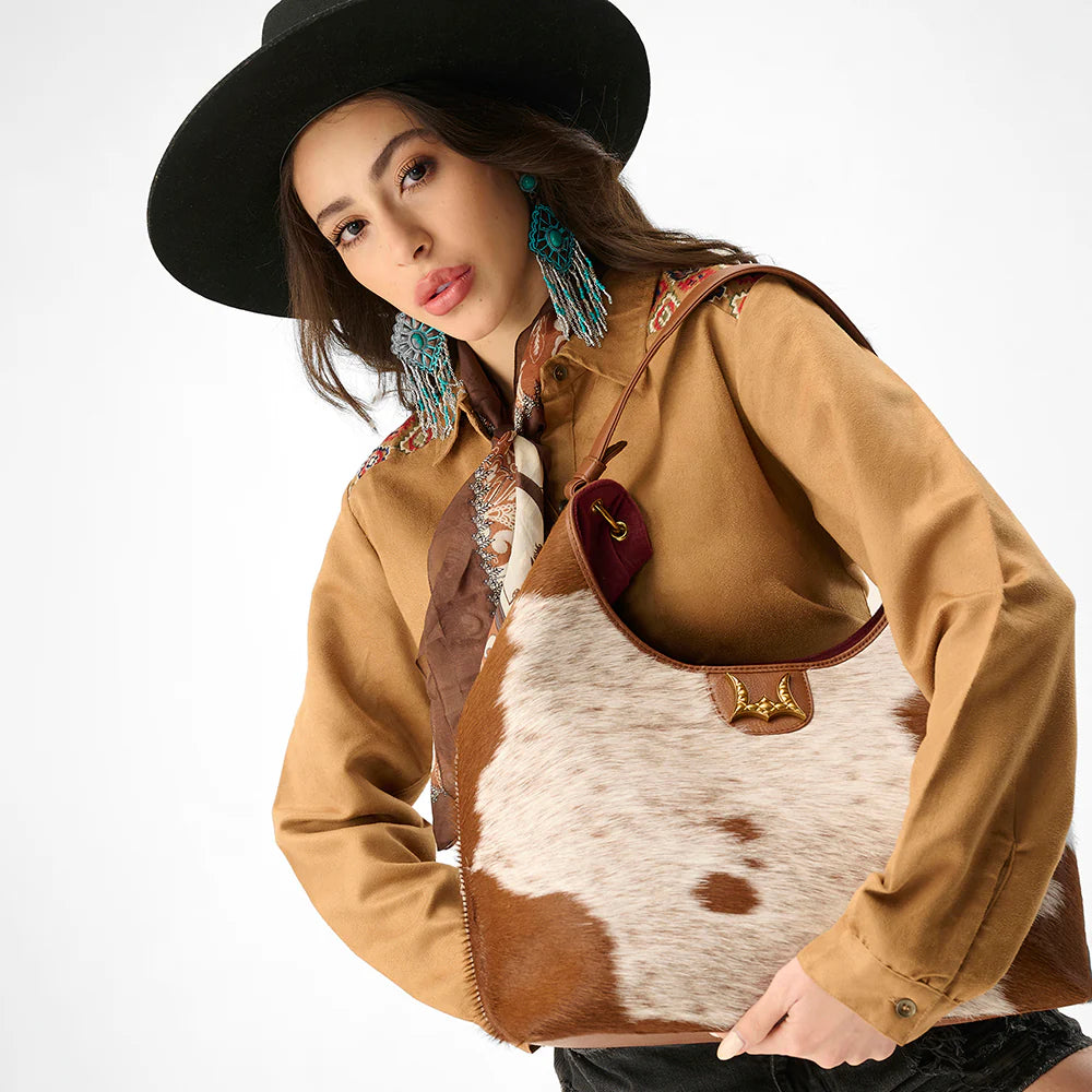 Loyal West Cowhide/Calfskin Conceal Carry Handbag