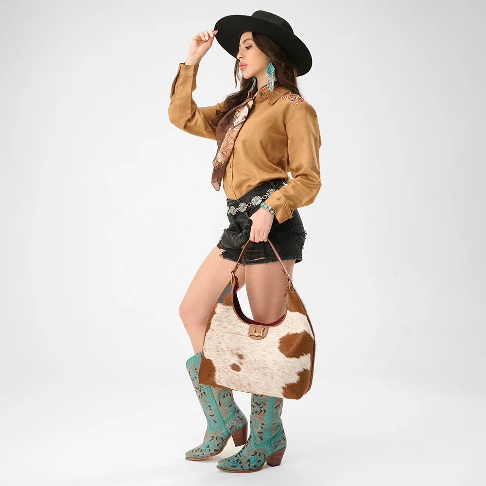 Loyal West Cowhide/Calfskin Conceal Carry Handbag