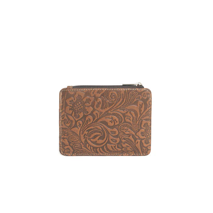 Wonder Trail Credit Card Wallet -- Caramel