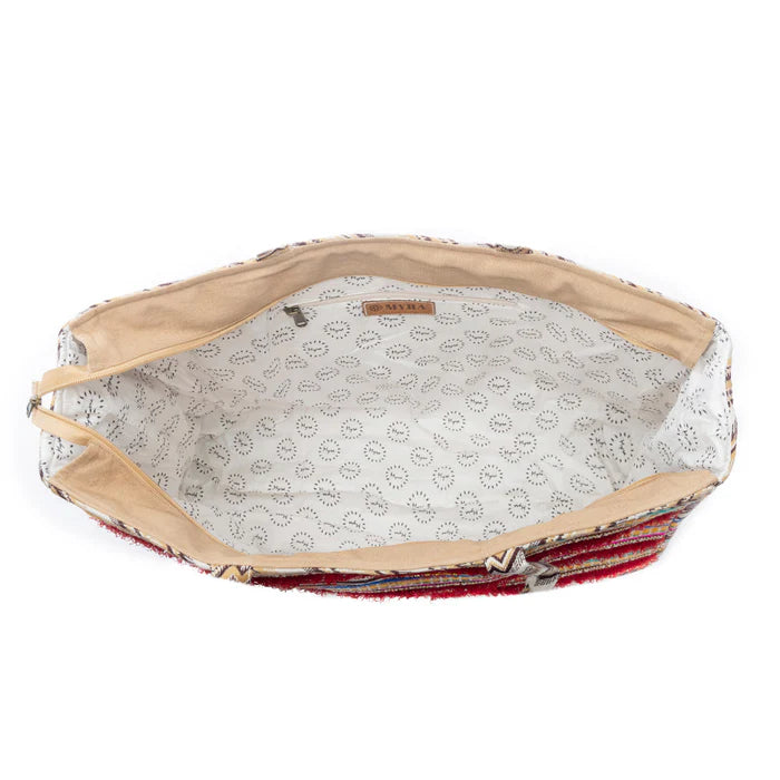 Heritage Sol Weekender Bag in Sunset Orange