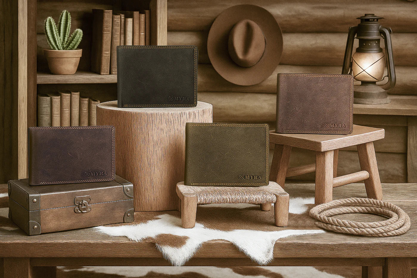 Ridgetown Trail Men's Wallet -- Taupe