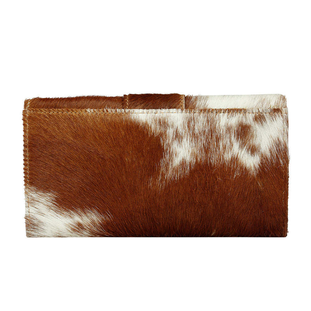Prairie Loop Hairon Leather Wallet