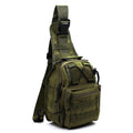 Tactical Multipurpose Military Pattern Sling Bag -- Army Green